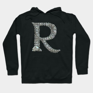 Skull Alphabet R Hoodie